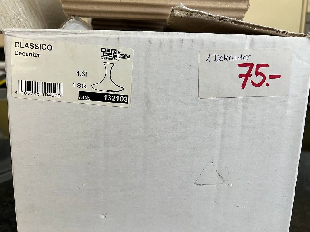 Karaffen: Wein-Decanter Classico 1.3 Liter – Neu (gemäss Beschreibung) aus Thayngen von lumpielefant 2