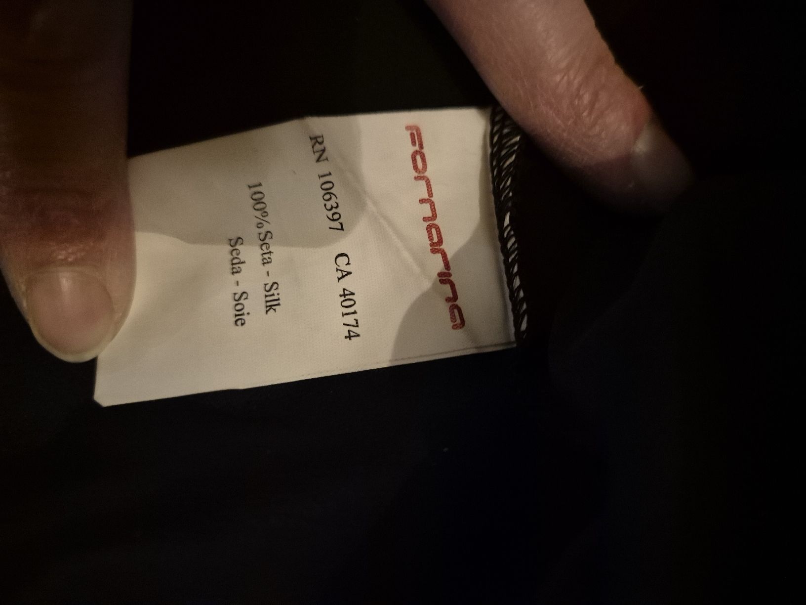 Vestiti: fornarina 100% silk kleid – Usato da Gossau Zh venduto da A-Terrinha 3
