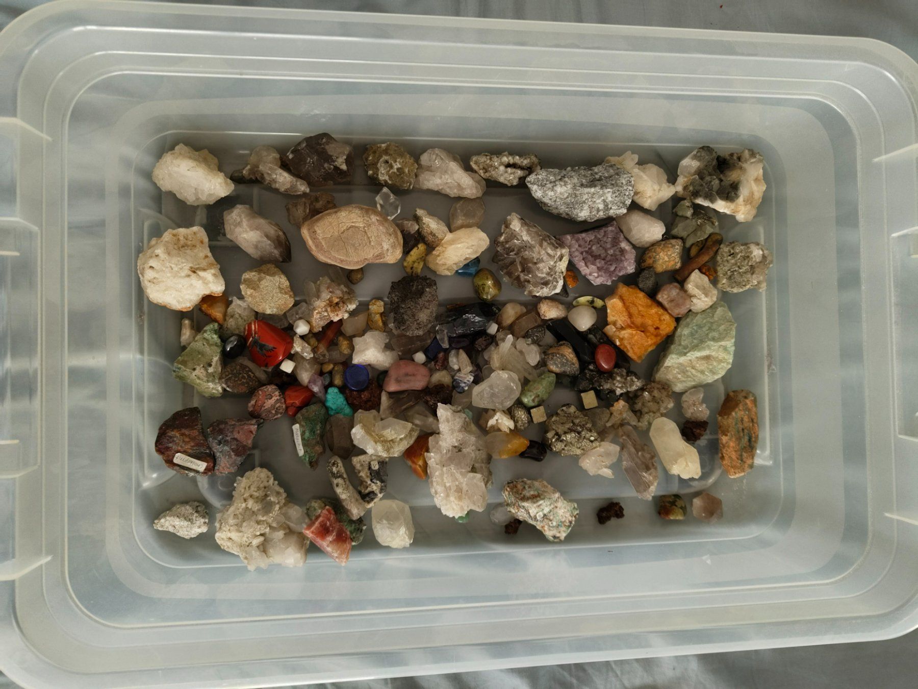 Minerali & Pietre curative: Kristallsammlung / Diverse Kristalle – Usato da Schwyz venduto da Balmer92 1