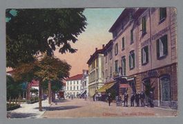CHIASSO, VIA ALLA STAZIONE, ANIMATA, *