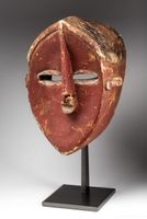 Afrikanische Maske Nkaaki, Lwalu, Lwalwa, Kongo