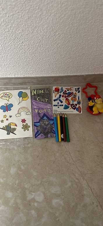 Fumetti: Kinder Tattoo und kleine Farbstifte – Usato da Dielsdorf venduto da Luigi1989 1
