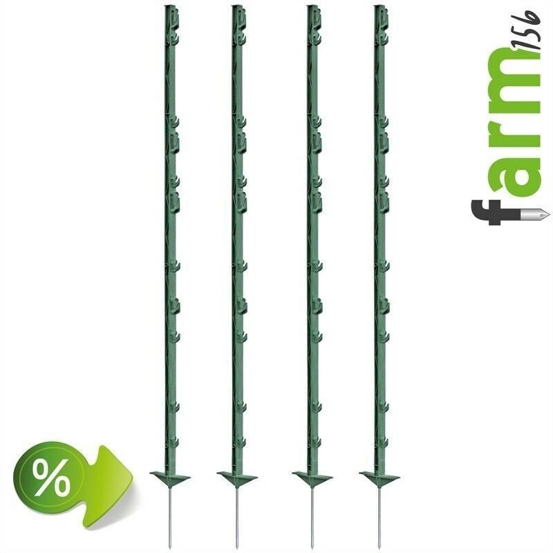 Altre attrezzature per stalle: 40 Kunststoffpfähle 156 cm Weidezaun – Nuovo e nell'imballaggio originale da Bottighofen venduto da zaap 1