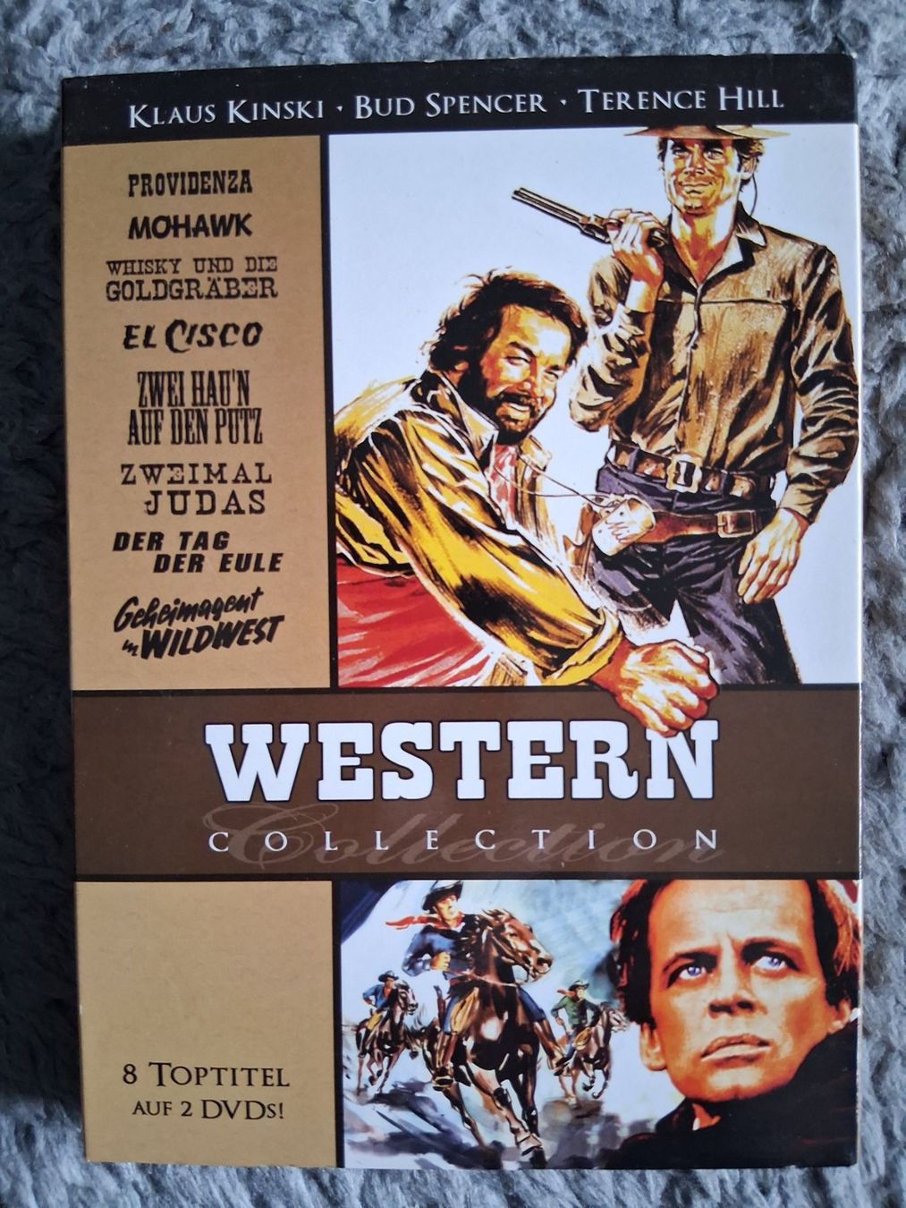 Tous les DVDs: WESTERN COLLECTION    8 FILME    DVD – D'occasion à Wetzikon ZH par Ramones01
