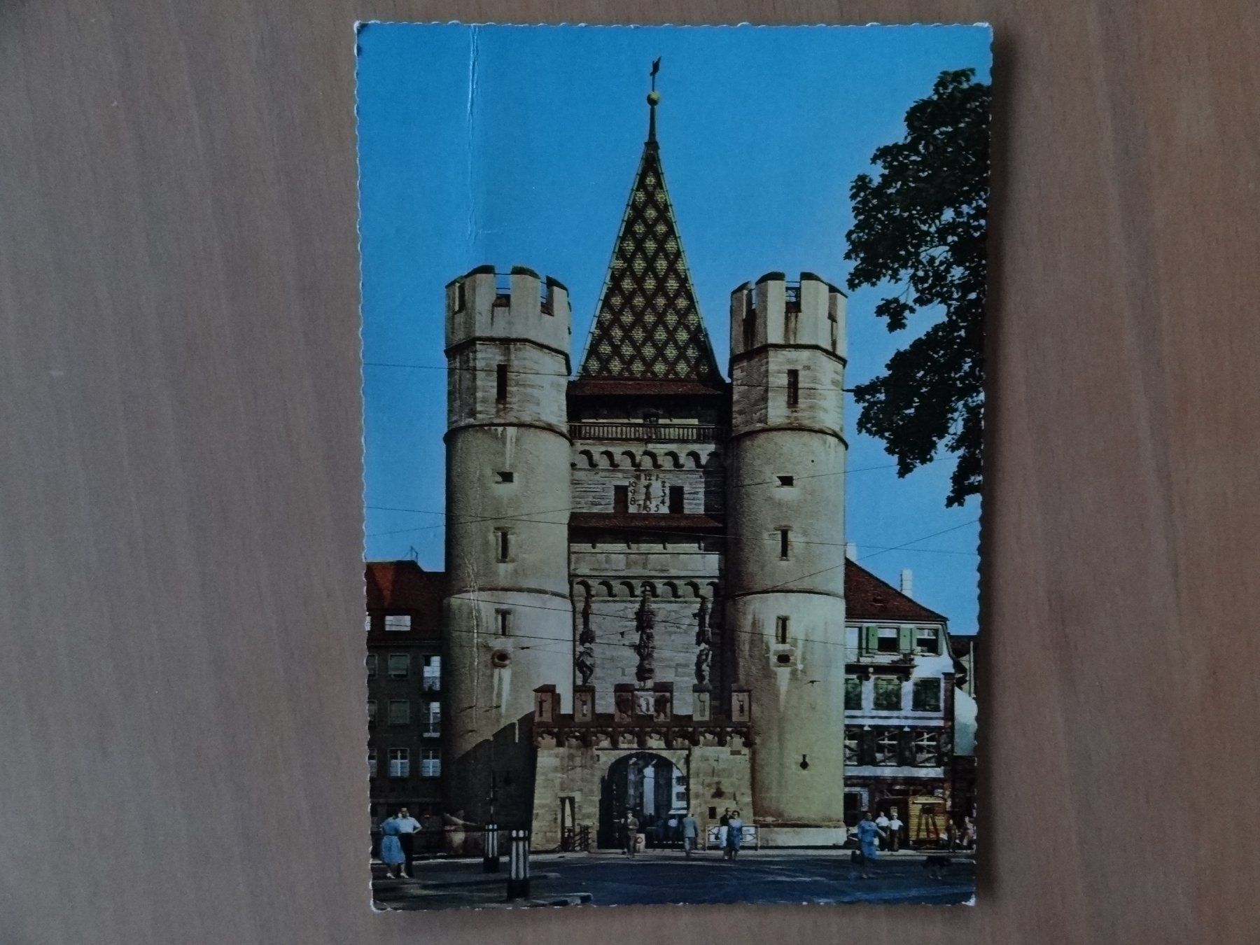 Cartoline postali: Basel - Spalentor - 1961 – Usato da St Léonard venduto da Riglin