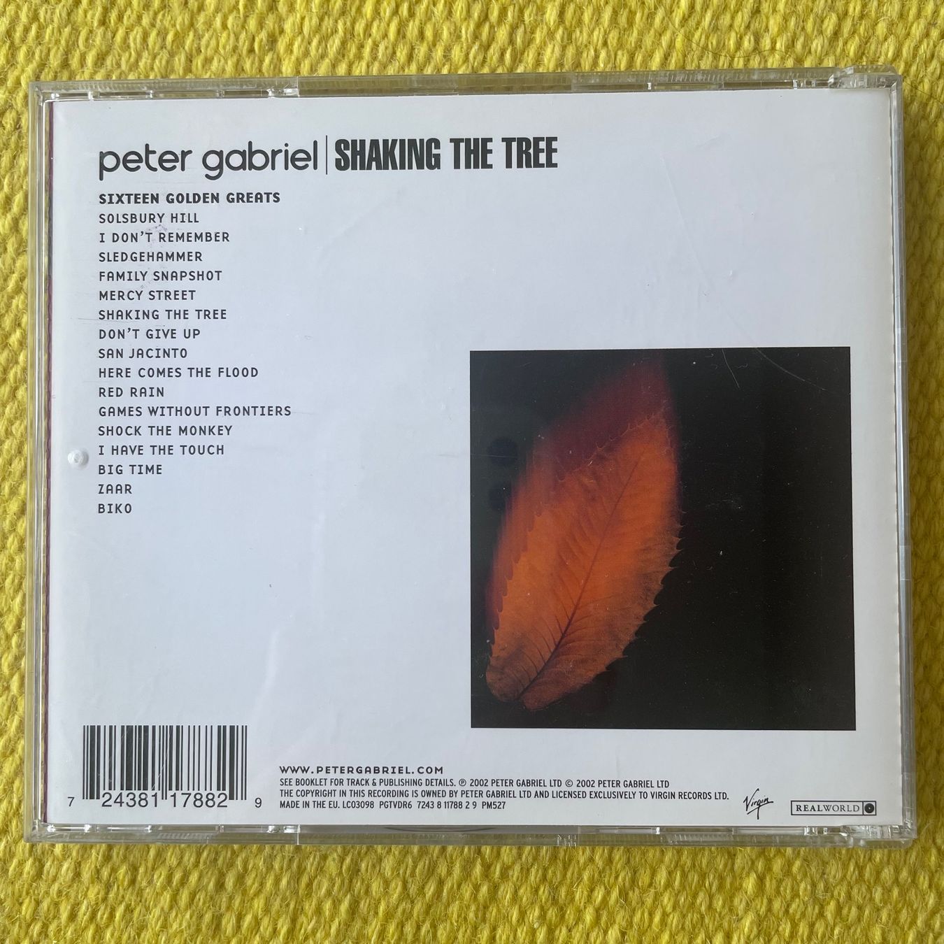 CDs: PETER GABRIEL-SHAKING THE TREE – Gebraucht aus Rorschacherberg von CD-Roli 1