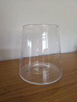 Glasvase, Blumenvase, Vase  H16cm