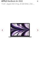Apple MacBook Air M2 (2022)  13.6  sehr guter Zustand