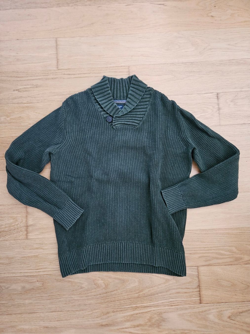 Jack & Jones Maglioni & Felpe: Herren Strickpullover grün, Jack 6 Jones, Grösse M – Usato da Liestal venduto da corneb