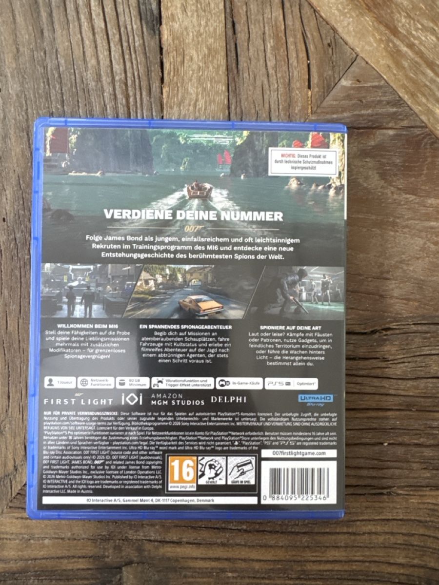 Jeux: PS5 Spiel 007 First Light - Auktion ab 1.- – D'occasion à Pfeffingen par Schanti0 1