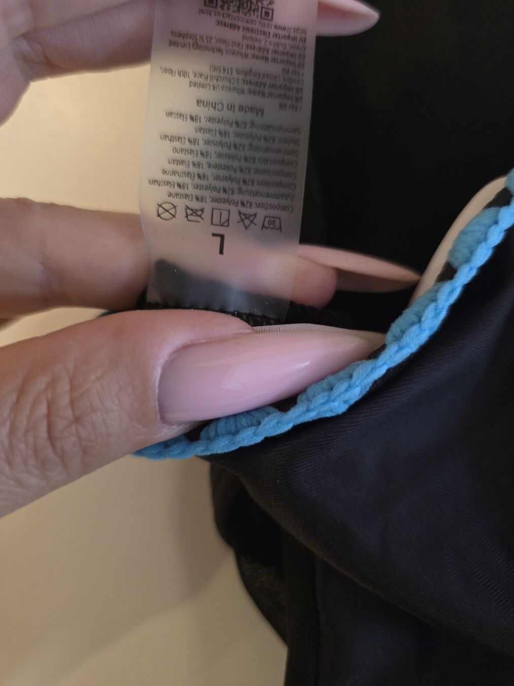 Costumi da bagno & Bikini: Maillot de bain une pièce noir/bleu taille L neuf – Nuovo (secondo la descrizione) da Perly venduto da dayna_46 3