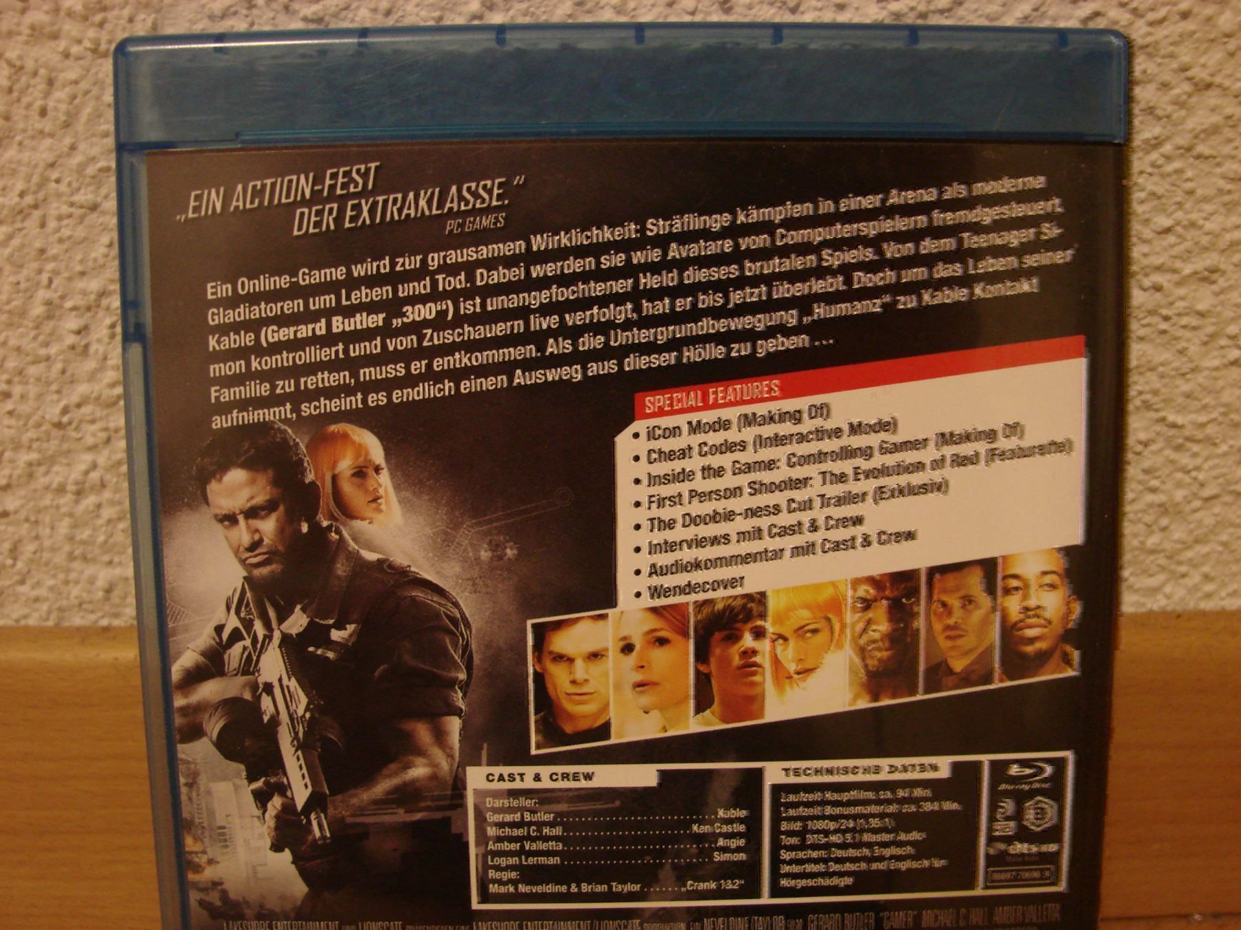 Tutti i DVDs: Blue ray - "Gamer" – Usato da Hochdorf venduto da Aguadulce 1