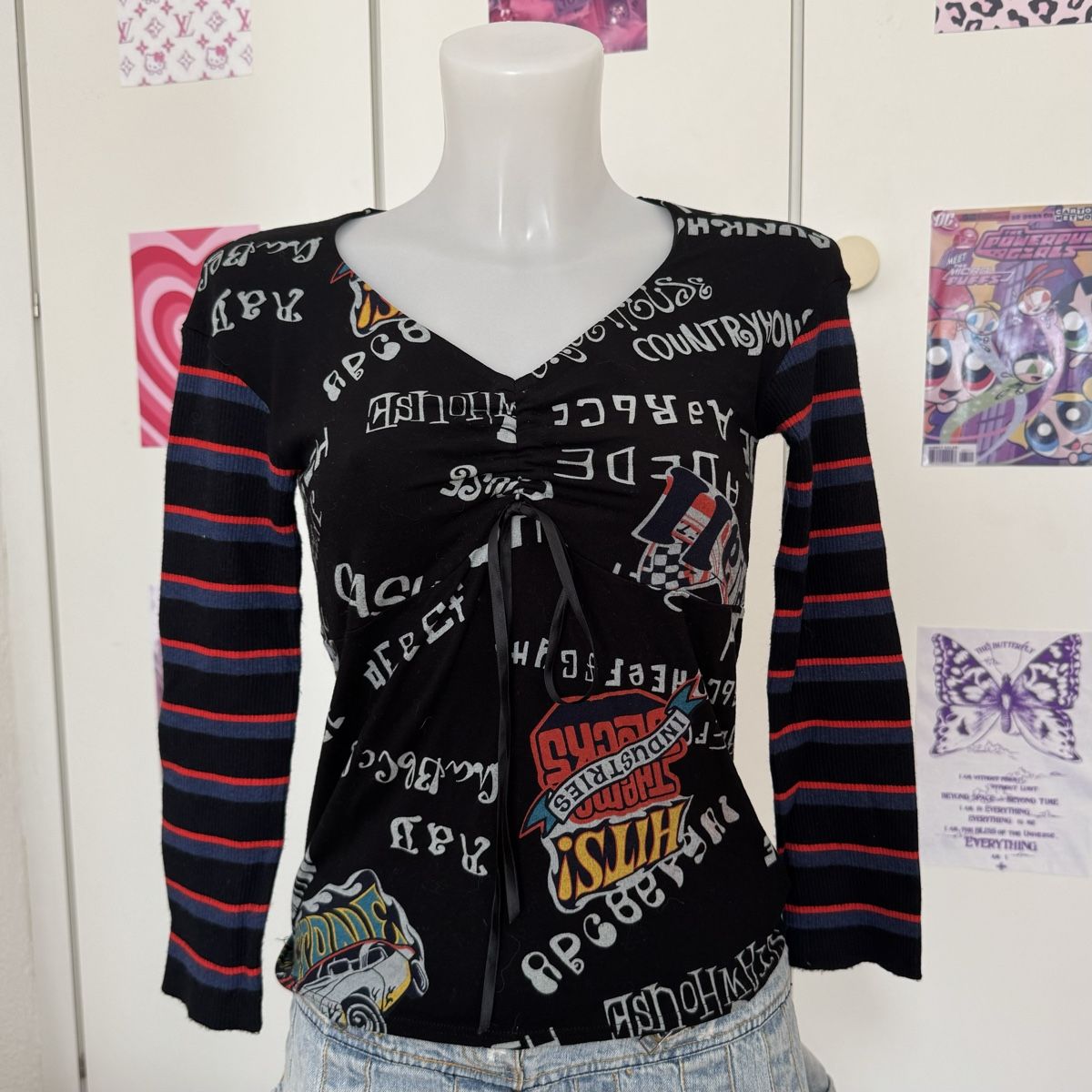 T-shirt: Vintage Y2k Oberteil Gr.S – Usato da Oberwil BL venduto da olibbg