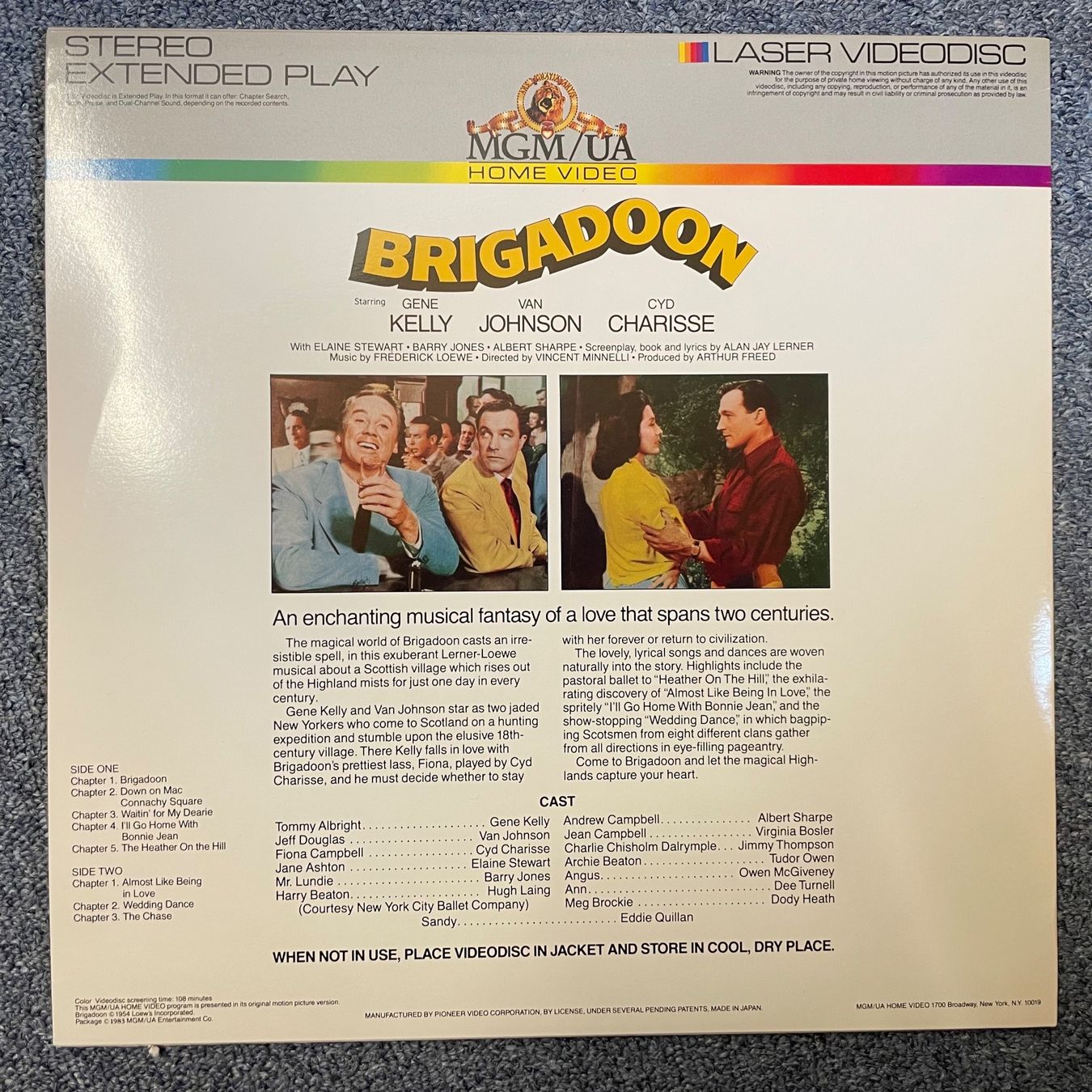 Alle DVDs: Brigadoon - LASER DISC - Englisch Orig. – Gebraucht aus Stans von Brode 1