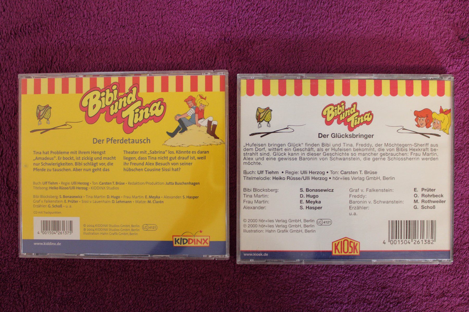 CD: 6 - Bibi & Tina - Hörspiel - CD´s – Usato da Müllheim Dorf venduto da Seeeule01 6