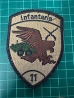 INFANTERIE 11, BADGE, ABZEICHEN SCHWEIZER ARMEE