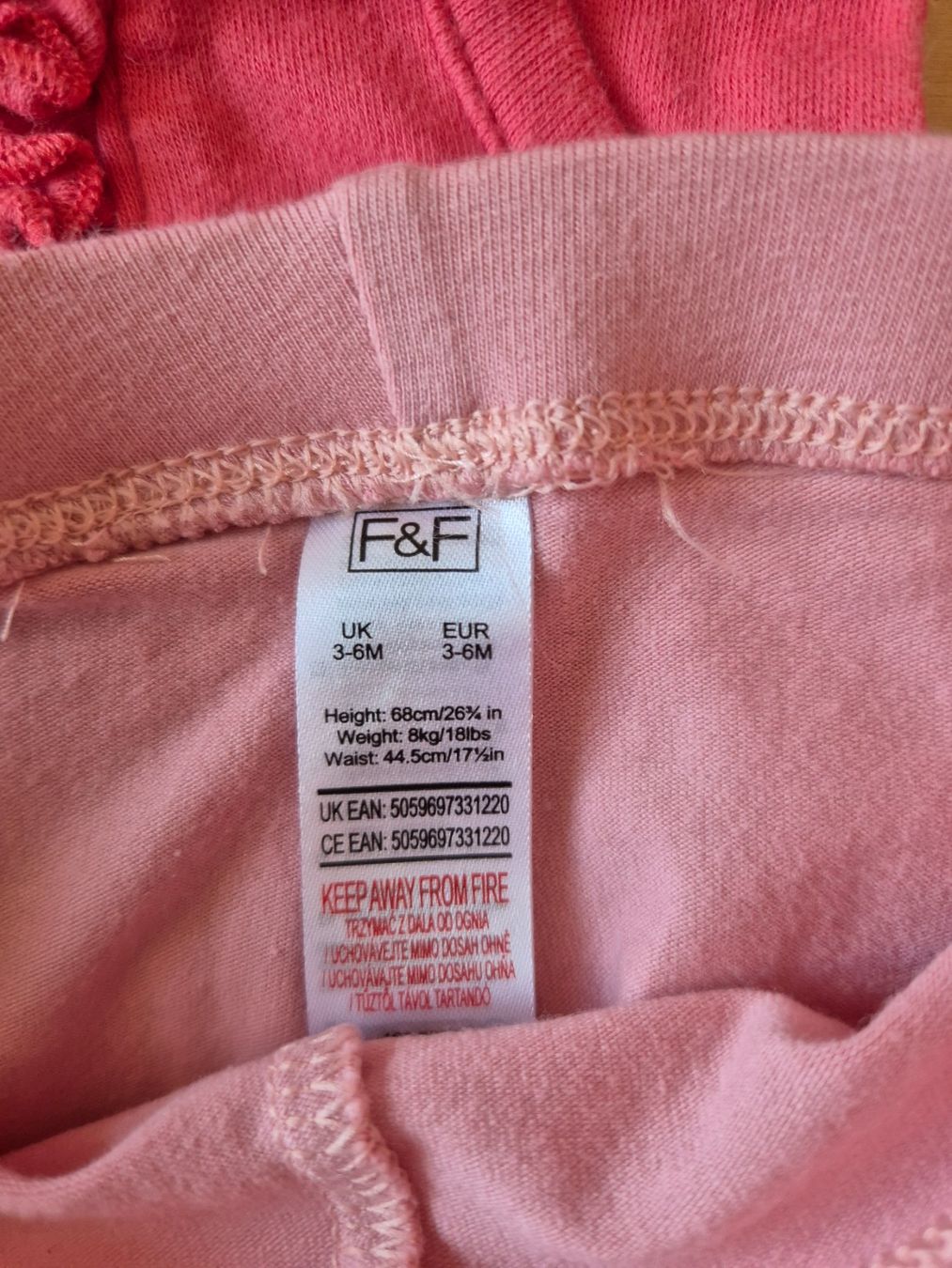 Pantaloni: 3x rosa Hose Gr. 62 – Usato da Reinach AG venduto da scud-werfer17 3