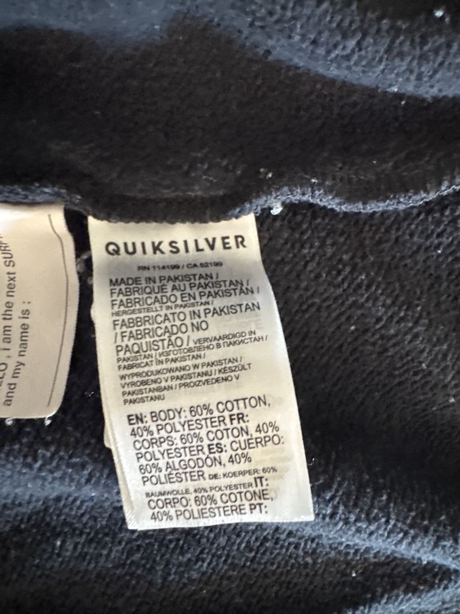 Quiksilver Maglioni & Felpe: Quiksilver Zip Hoodie, Gr. S – Usato da Hagendorn venduto da KALU27 4