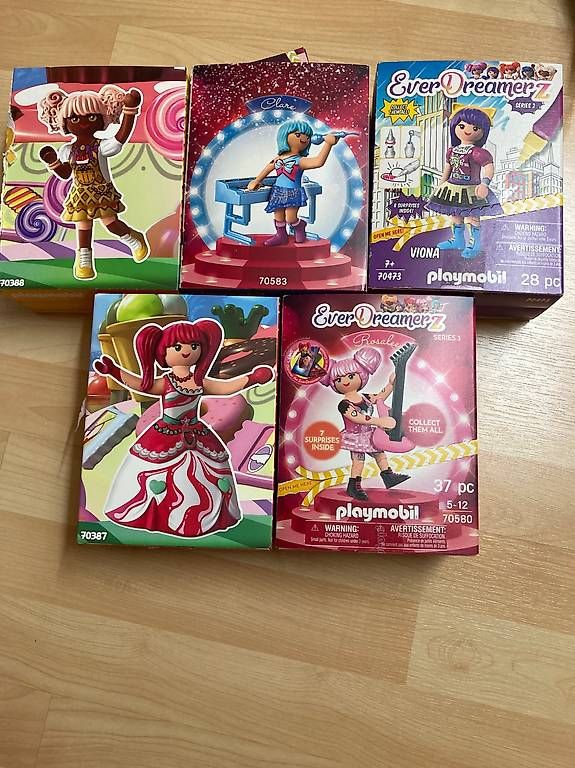Playmobil Giocattoli: 5 Playmoil Damen alle Zusammen – Usato da Arbon venduto da Tschu79