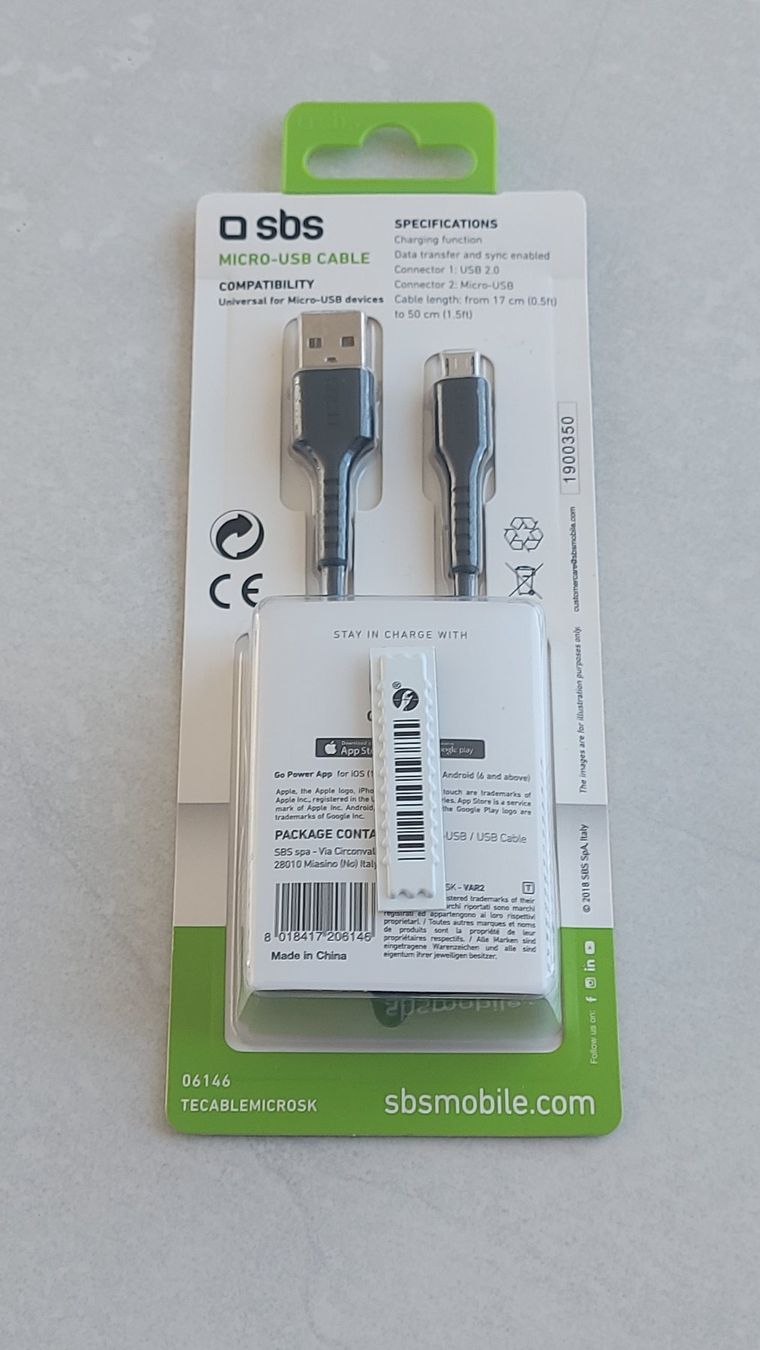 Cavi: Kabel USB C >-> USB B – Nuovo e nell'imballaggio originale da Lachen SZ venduto da peace0