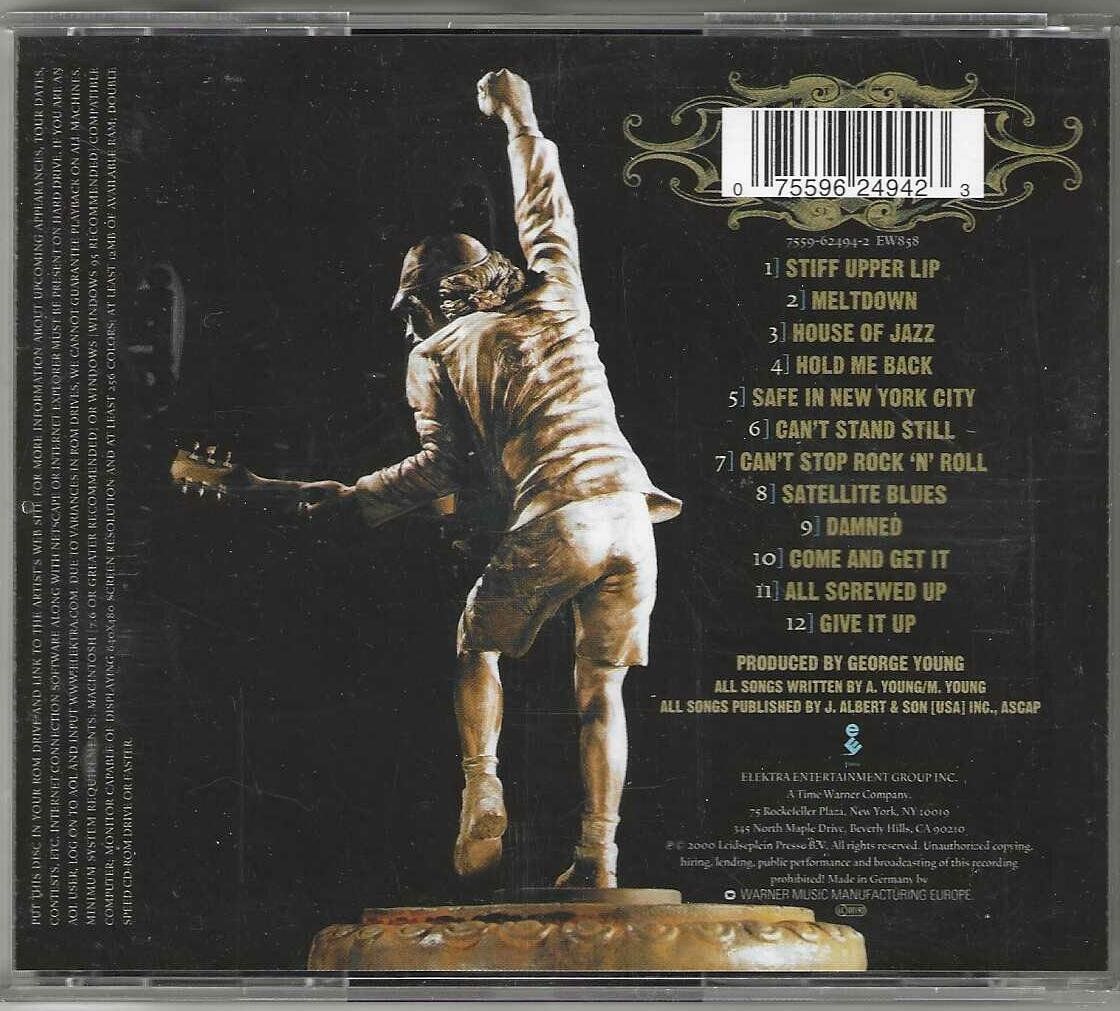 CD: AC/DC – Stiff Upper Lip – Usato da Genève venduto da CDLPBookS 1