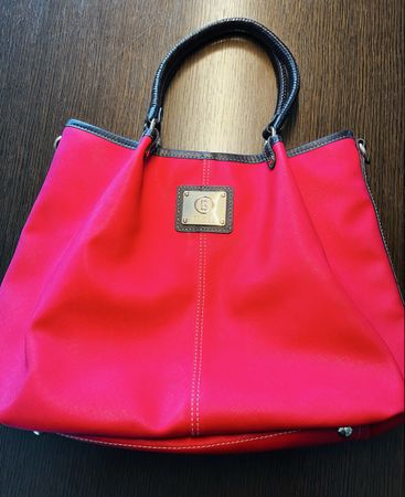 Bogner Handtasche, rot, tolles Schnäppchen!