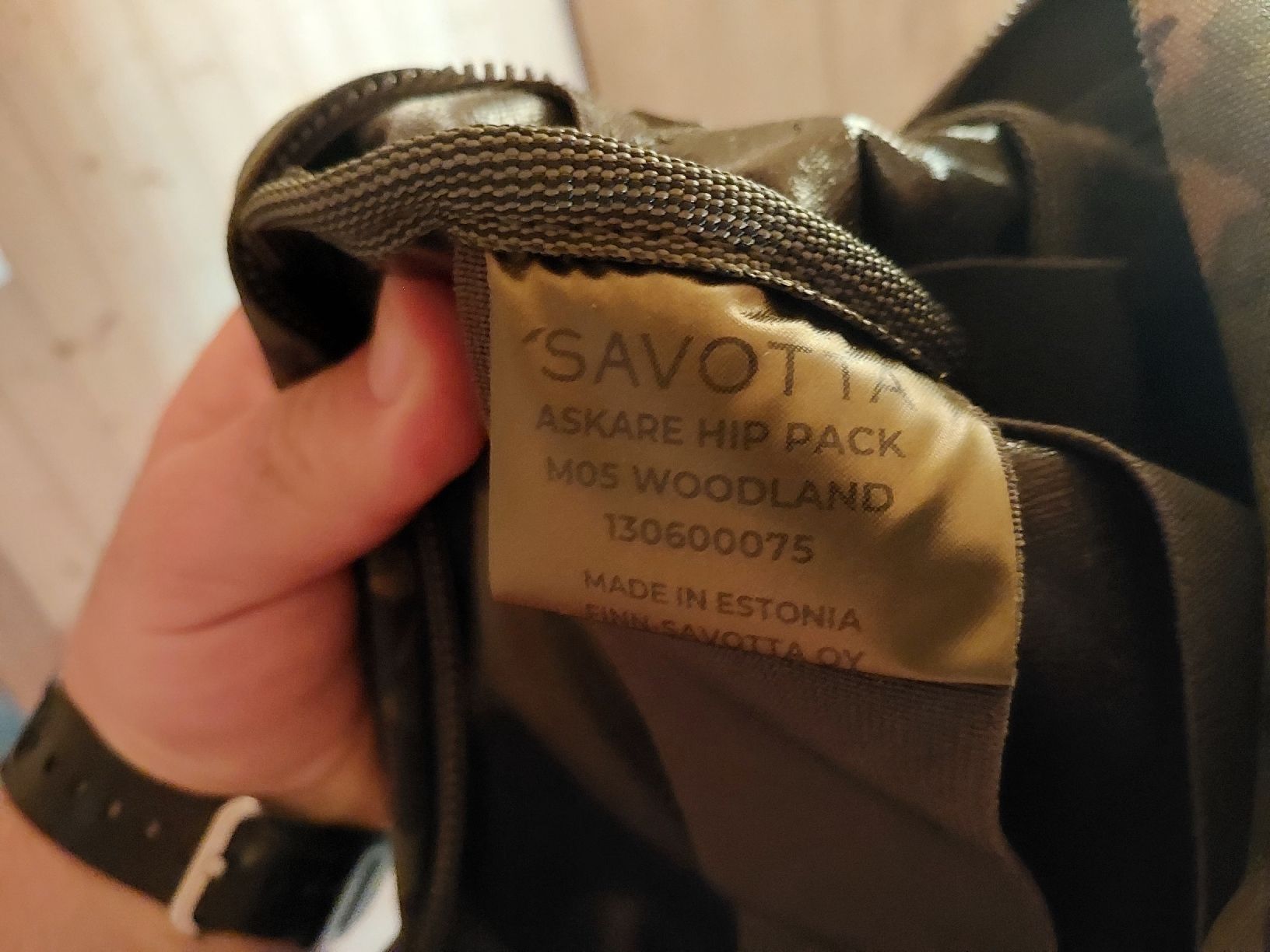 Savotta Sacs: Savotta Askare Hüfttasche – Neuf (Voir description) à Feldis/Veulden par 94BAM 3