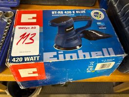 Einhell elektrischer Exzenterschleifer (Lot 113) 2504 Biel