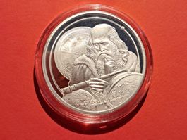 GALILEO 2021 AUSGABE1 1 UNZE OZ SILBER NIUE ICON SERIES