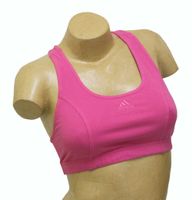 adidas Damen Top Bustier Sport Fitness Yoga /pink/Gr.44/L