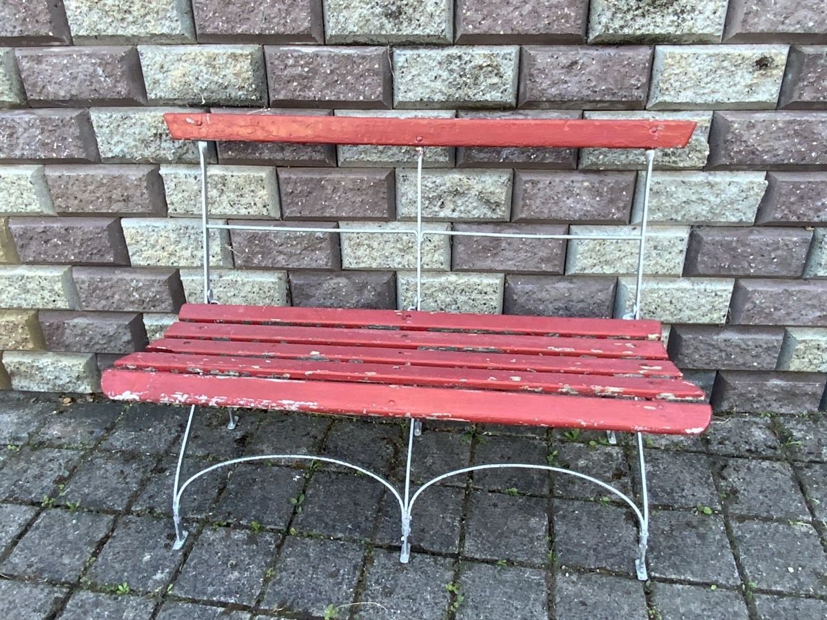 Bancs: Antiker Gartenbank Klappbar  – D'occasion à Willisau par Minali 2