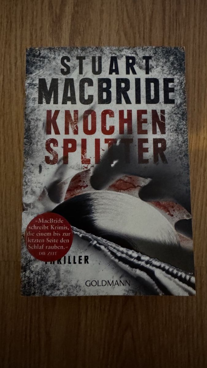 Libri: Stuart MacBride - Knochensplitter, Thriller, Top Zustand! – Nuovo (secondo la descrizione) da Rotkreuz venduto da RoseAss
