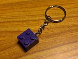 Lego Schlüsselanhänger Glücksbringer 4er