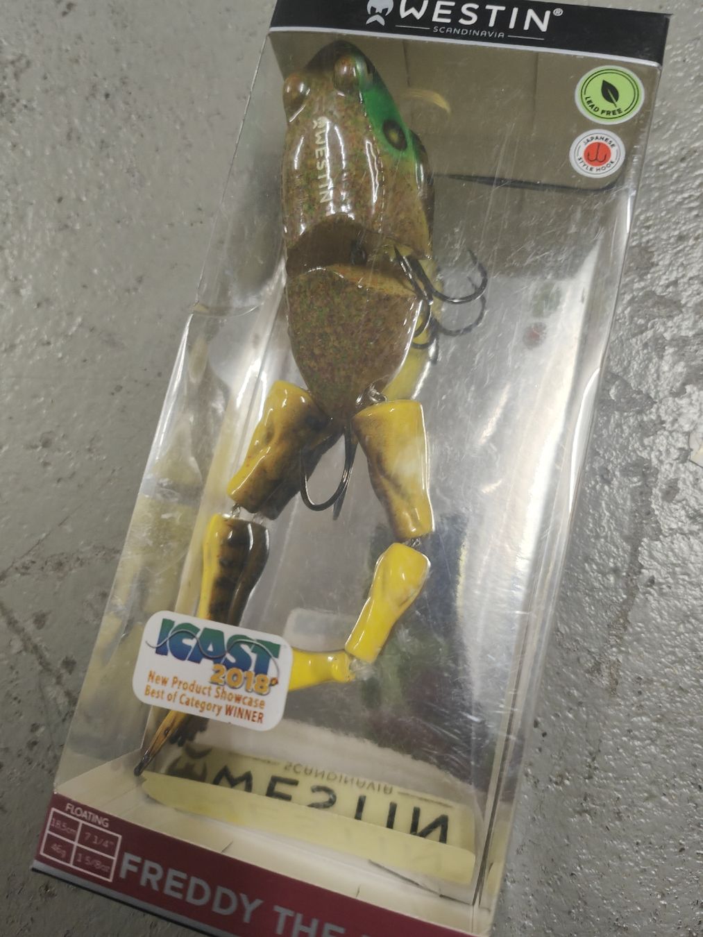Westin Appâts: angeln köter frog  – Neuf avec emballage d'origine à Schöftland par magicX01