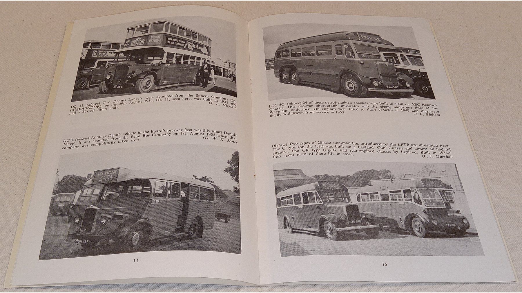 Livres: THE LONDON BUS 1933 - 1957 – D'occasion à Hätzingen par memory-lane 1