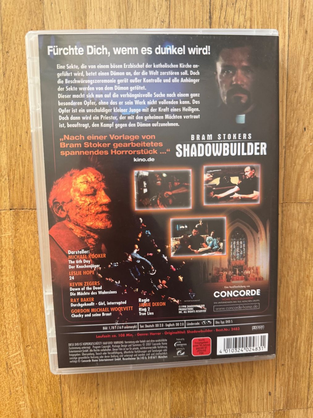 Tous les DVDs: SHADOWBUILDER. (DVD) BRAM STOKERS – D'occasion à Basel par san_2qlq 1