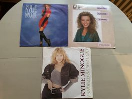 KYLIE MINOUGE tolle Single Sammlung 7" 90's Kult Hits TOP