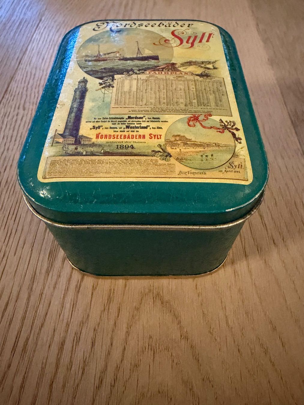 Zuccheriere: Historische Teedose - Nordseebäder Sylt – Usato da Hombrechtikon venduto da bettersurfer 1