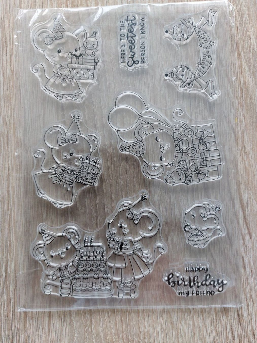 Stempel: *** CLEARSTAMPS *** – Neu und originalverpackt aus Amriswil von SCHLOSSGEISTLI