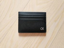 Kartenetui Calvin Klein, schwarz