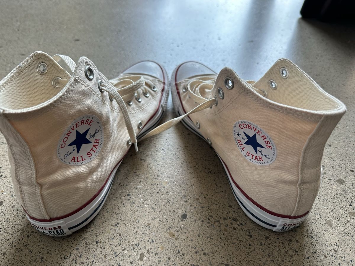 Converse Herrenschuhe: Chucks Converse 40 beige weiss  – Gebraucht aus Zürich von top_fj7h 2