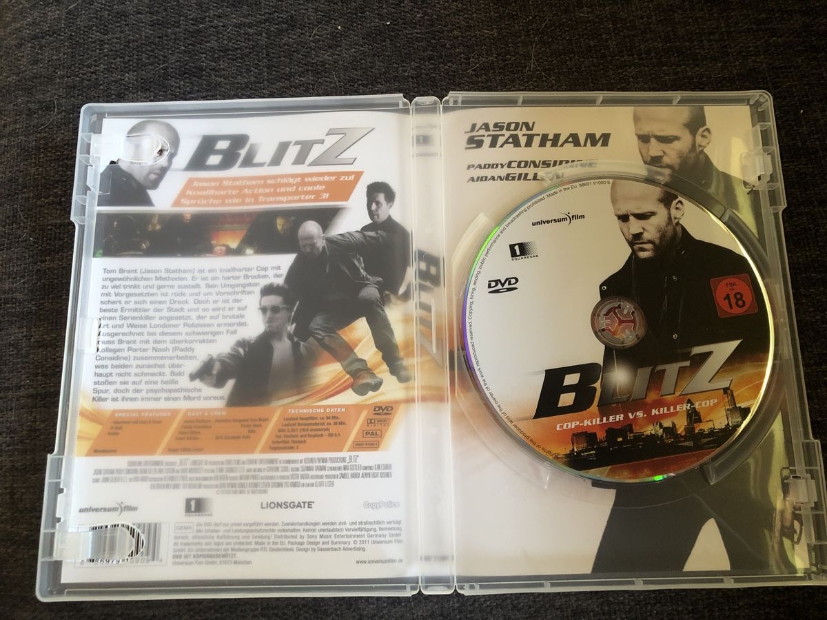 Tous les DVDs: DVD, BLITZ – D'occasion à Balsthal par Katzenfan99 2