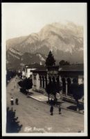 Bad  Ragaz  Dorfbad mit Falknis