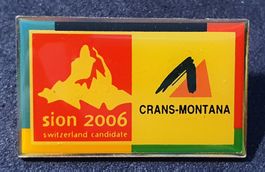 T624 - Pin Sion 2006 Switzerland Candidate / Crans-Montana