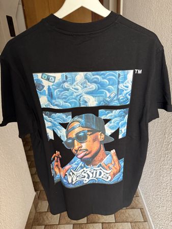Off-White T-Shirt Tupac mit Grafik neu S