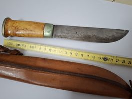 Messer Marttiini Finnland mit Scheide gebrauchter Zustand