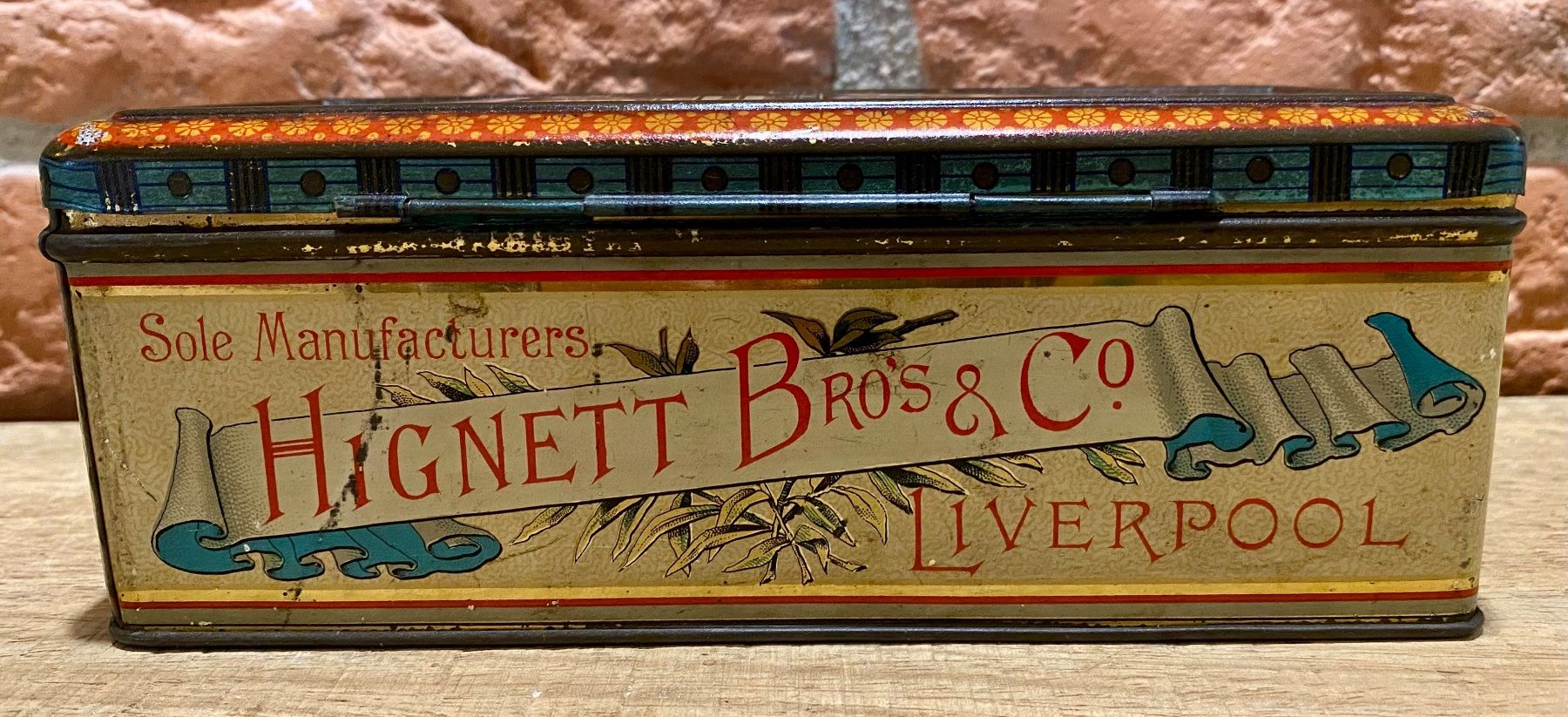 Pots: 1900 - HIGNETT BROS & CO Zigarette Tabak Dose England – D'occasion à Root par ENGLAND-TREASURES 4