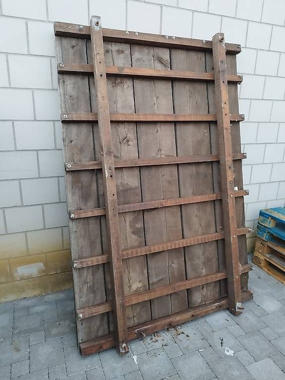 Trattori: Holzbrücke für Einachser – Usato da Brislach venduto da SAAB_11
