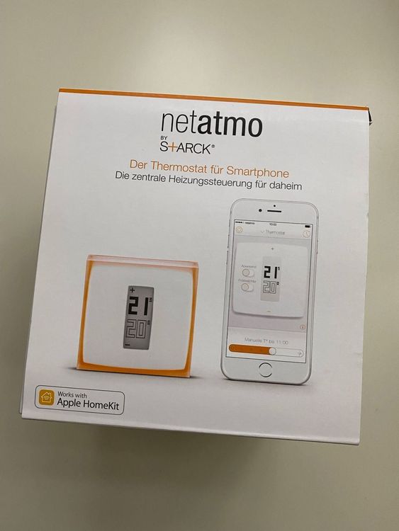 Netatmo Thermostat Kit Apple HomeKit Kaufen auf Ricardo