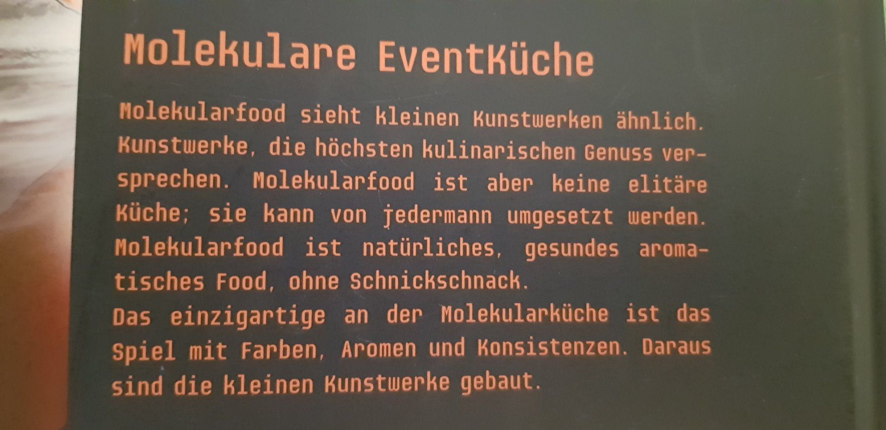 Livres: Molekulare Eventküche – D'occasion à Uster par Astral 3